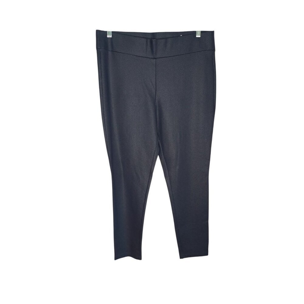 Loft Outlet Blue Heavy Shimmer Pull On Pants Size Large